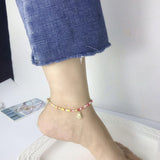 Fashion Beads Colour Shell Anklets