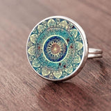 Glass Dome Cabochon Ring