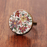 Glass Dome Cabochon Ring
