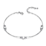 Heart Anklet 925 Sterling Silver