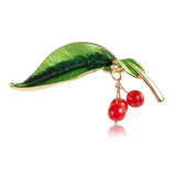 Leaves Design Metal Brooch