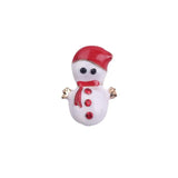 Christmas Snowman Brooch for Women