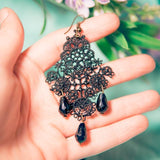 Long Earring Gothic Bijoux