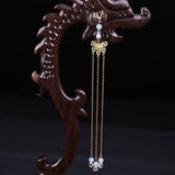 Vintage Crystal Bead Hair Clasp