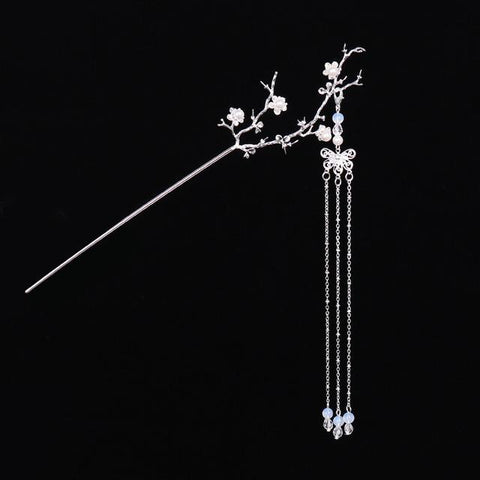 Vintage Crystal Bead Hair Clasp