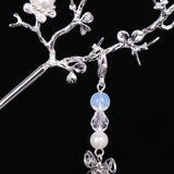 Vintage Crystal Bead Hair Clasp