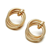 Long Circle Earrings for women