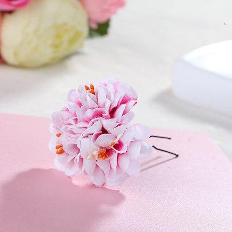 Flowers Tire Hair Hair Clasp