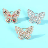 New Trendy Big Butterfly Ring