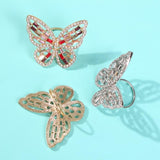 New Trendy Big Butterfly Ring