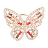 New Trendy Big Butterfly Ring