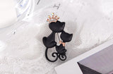 Black Cat Brooch