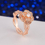 Dazzling Flower Ring