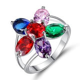 Dazzling Flower Ring