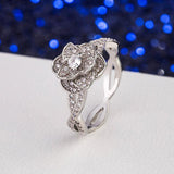 Dazzling Flower Ring