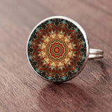 Glass Dome Cabochon Ring