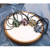 Floral Head Band Elastic