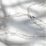 Necklace Flowers Lace Hand Chain