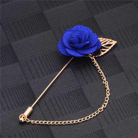 3D Rose Flower Brooch for Suits
