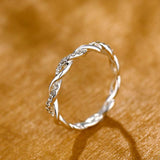 Flowers Ring Plating Rose