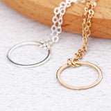 Geometric Anklets Big Circle